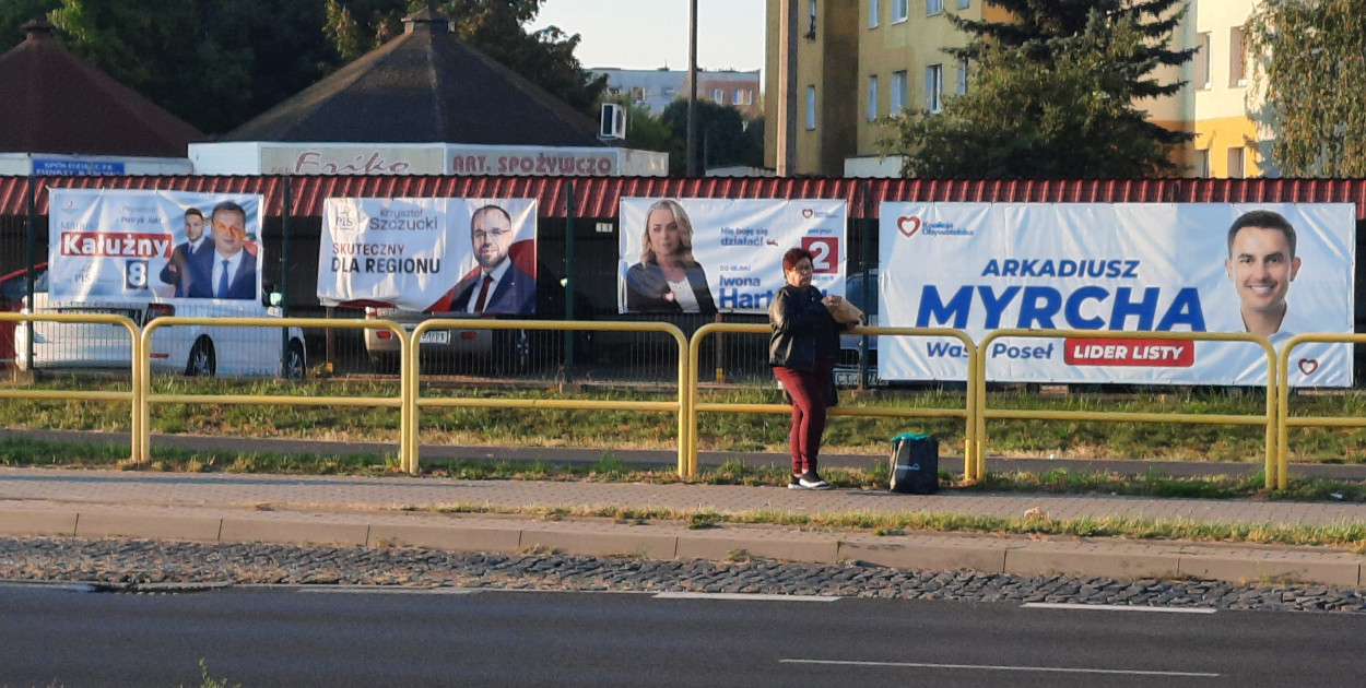 Plakaty wyborcze w Toruniu. Nadesłane 