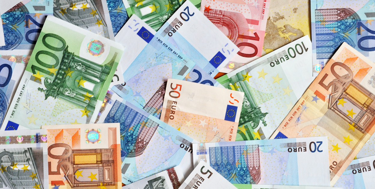 Banknoty euro. Zdjęcie ilustracyjne. Depositphotos