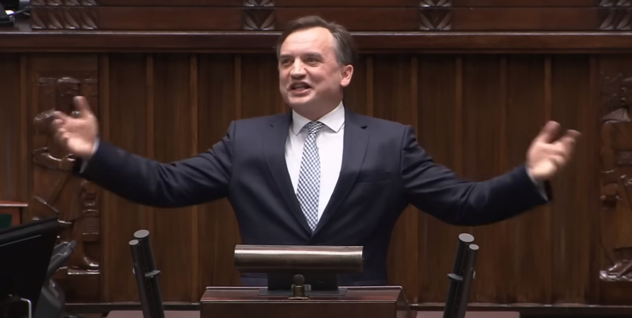  Zbigniew Ziobro w sejmie 