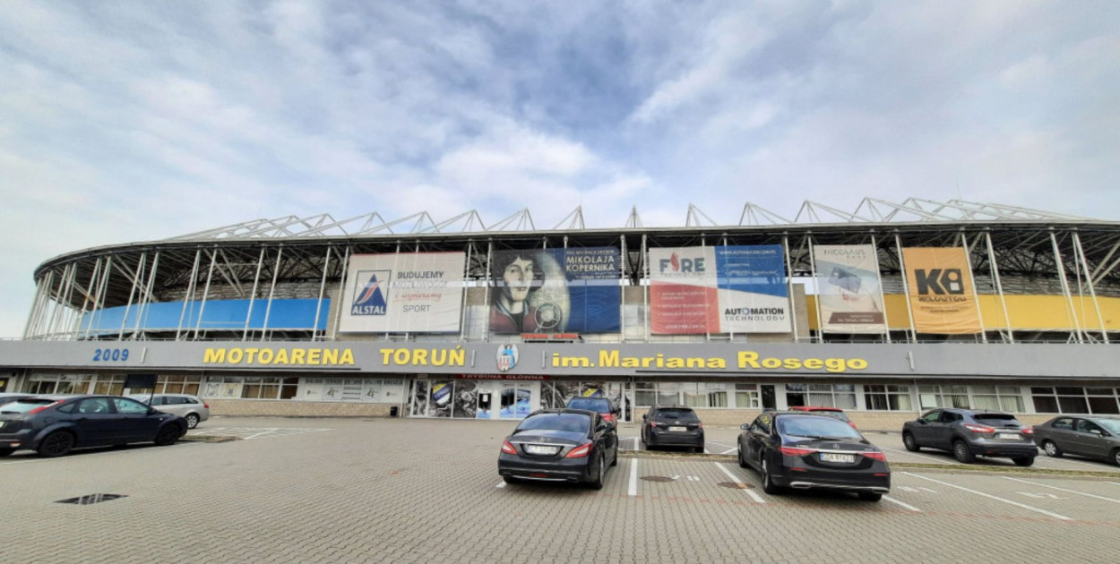 Motoarena Toruń .Fot: Weronika Polichnowska 