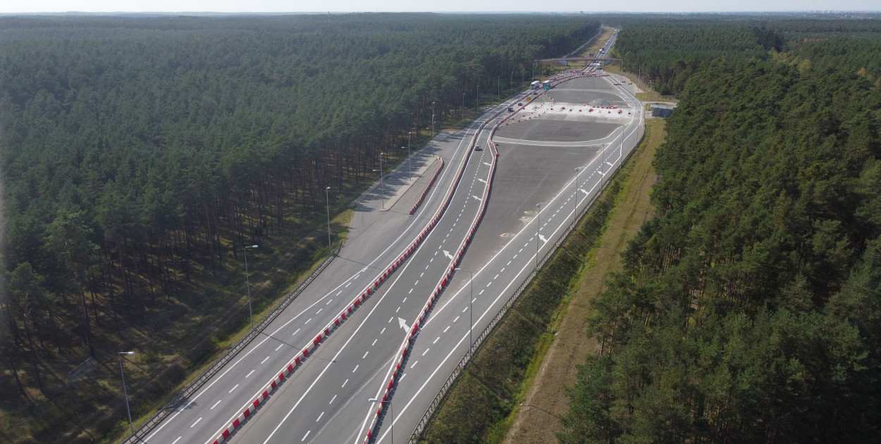 Postępy na budowie S10 Bydgoszcz-Toruń: nowa organizacja ruchu i zmiany na DK10. Fot. GDDKiA