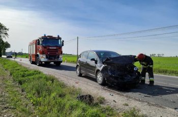 Wypadek w Chełmży koło Torunia-7664