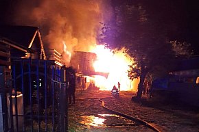 Pożar stadniny pod Solcem Kujawskim-10768