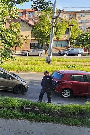 Zderzenie kilku aut na Kościuszki-10808