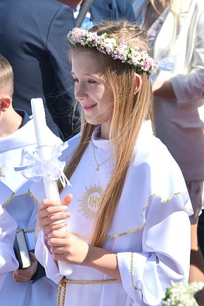 Komunia święta w  w kościele pw. MB Królowej Polski-10884