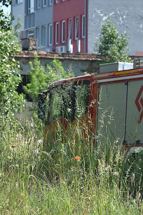 Pożar przy ulicy Józefa Chłopickiego-10964