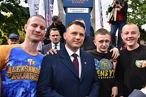 Selfie z Mentzenem w Aleksandrowie Kujawskim-13071