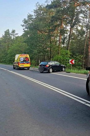 Wypadek na dk 80 w Górsku-13254