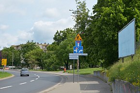 Tajemniczy napis przy Parku Glazja-13317