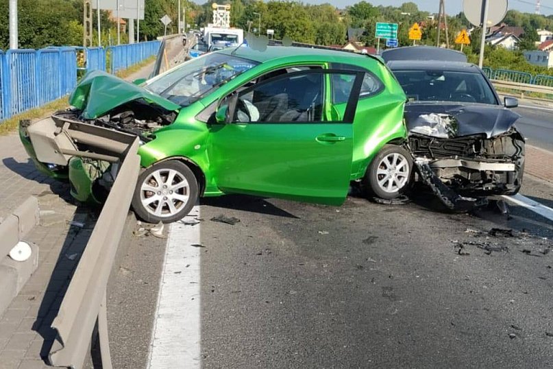Groźny wypadek w Lubiczu pod Toruniem