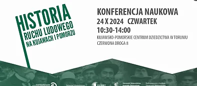 Historia ruchu ludowego na Kujawach i Pomorzu | Konferencja naukowa-7133