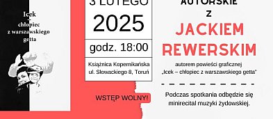 Icek - chłopiec z warszawskiego getta. Spotkanie z Jackiem Rewerskim-7491