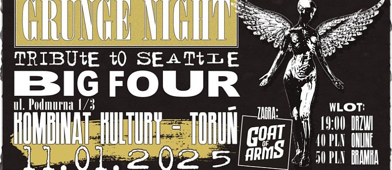 Grunge Night: Tribute to Seattle Big Four - Goat of Arms