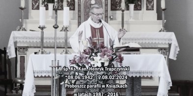 Dziś odbyło się ostanie pożegnanie ks. kan. Henryka Trąpczyńskiego -52341