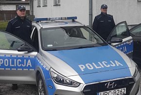 Mężczyzna chciał się targnąć na własne życie. Uratowali go policjanci -61946