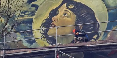 Toruń: Wielki mural przy starówce już na finiszu! Spodoba się mieszkańcom? [FOTO]-62200