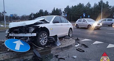 WYPADEK na Polnej! Jedna osoba ranna [FOTO]-62881