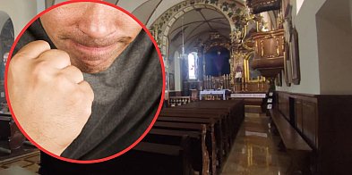 Zakłócił pogrzeb i pluł na księdza -67013
