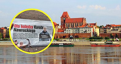 Ostatni cios przed ciszą? Gazetki z atakiem na Nawrockiego trafiły do torunian -67476