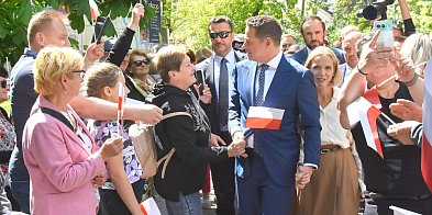 Tłumy w Ciechocinku na spotkaniu z Trzaskowskim-67725