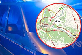 Uwaga kierowcy! Wypadek na trasie Toruń–Bydgoszcz. Wprowadzono wahadło-67937