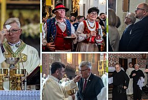 Zobaczcie kto przyszedł na Ingres Biskupa. O. Rydzyk, Prezydent, Marszałek-68179