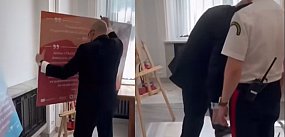 Braun zdemolował wystawę o LGBT+ w Sejmie [WIDEO]