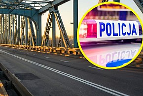 Most Piłsudskiego zniszczony! Jeden sprawca zatrzymany, drugi wciąż na wolności-68348