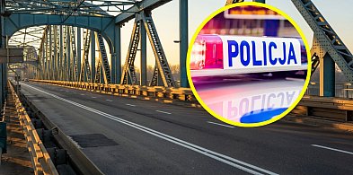 Most Piłsudskiego zniszczony! Jeden sprawca zatrzymany, drugi wciąż na wolności-68348