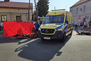 Reanimacja nie przyniosła efektu. 20-letni motocyklista zginął na miejscu-68689