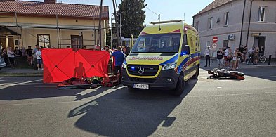 Reanimacja nie przyniosła efektu. 20-letni motocyklista zginął na miejscu-68689