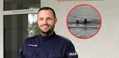 Policjant-bohater wyróżniony! To on uratował życie nastolatce