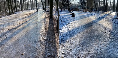 Lodowisko zamiast chodników. Na Bydgoskim Przedmieściu strach chodzić