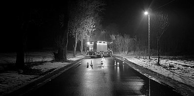 Wypadek pod Toruniem. Rowerzysta śmiertelnie potrącony przez samochód