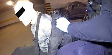 Przykucnął i udawał, że go nie ma. Recydywista z Torunia wpadł na gorącym uczynku