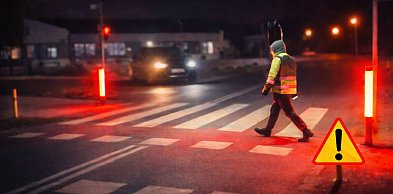 Nowy pomysł na przejścia dla pieszych. Radny chce, żeby pasy... "świeciły"
