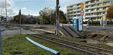 Rozkopane torowiska w Toruniu. Co się dzieje na nich teraz?