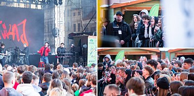 Toruń bawił się pod sceną! Fukaj zrobił show w strefie kibica [FOTO]