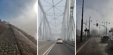 Nie widać Wisły, nie widać miasta. Toruń w totalnym mleku [FOTO]