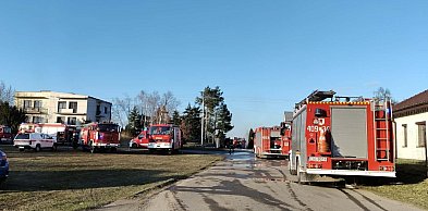 Ogromny pożar w regionie. Kłęby dymu. Na miejscu kilkanaście zastępów!