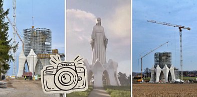 To już nie budowa, to gigant. "Boska" konstrukcja dominuje nad okolicą