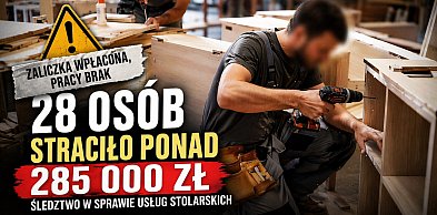 Zaliczki znikały. Lista poszkodowanych przez stolarzy z Aleksandrowa rośnie