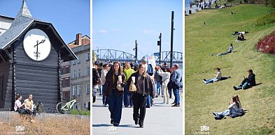 Wiosna zrobiła swoje. Bulwar Filadelfijski pełen ludzi [FOTO]