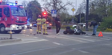 Z OSTATNIEJ CHWILI: Wypadek przy placu Rapackiego. Służby na miejscu