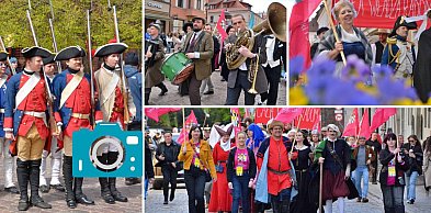 Barwna parada przeszła ulicami miasta. Toruń cofnął się w czasie [FOTO]