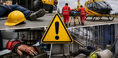 Amputacje, zmiażdżenia i śmigłowiec LPR. Dramatyczna seria wypadków w regionie