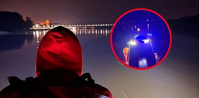 Kobieta skoczyła z mostu!? Służby natychmiast ruszyły nad Wisłę [FOTO]