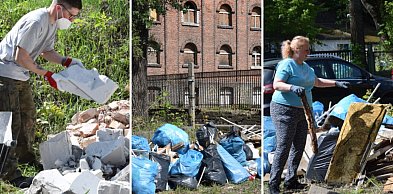Grabie poszły w ruch. Mieszkańcy wspólnie sprzątali Fort św. Jakuba [FOTO]