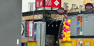 Ktoś podpalił budkę z kebabem? Strażacy podali wstępne ustalenia