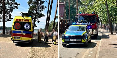 Kolejny dramat nad wodą. Ratownicy walczyli o życie nad jeziorem w Kamionkach